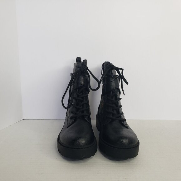 NWOB Guess Orana Women's Brown Combat Boot - Size 8.5 - Picture 4 of 8